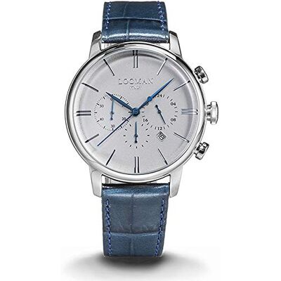 Locman Montre chronographe homme 1960 casual cod. 0254A06A-00AGNKPB, bracelet Locman Montre chronographe homme 1960 casual cod. 0254A06A-00AGNKPB, bracelet