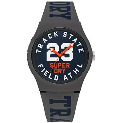 Superdry Homme Analogique Quartz Montre avec Bracelet en Silicone SYG182UE Superdry Homme Analogique Quartz Montre avec Bracelet en Silicone SYG182UE