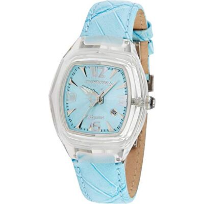 Chronotech Montre analogique pour femme à quartz avec bracelet en cuir CT7888L-01, Sangle Chronotech Montre analogique pour femme à quartz avec bracelet en cuir CT7888L-01, Sangle
