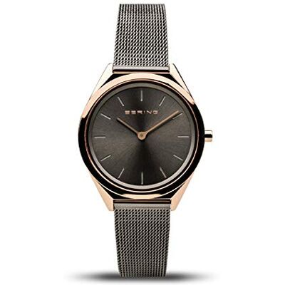 BERING Mixte Analogique Quartz Ultra Slim Collection Montre avec Bracelet en Acier Inoxydable & Verre Saphir 17031-369 BERING Mixte Analogique Quartz Ultra Slim Collection Montre avec Bracelet en Acier Inoxydable & Verre Saphir 17031-369