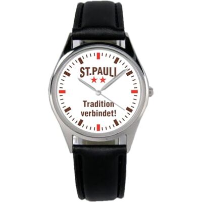 KIESENBERG ST.Pauli B-6027 Montre-bracelet analogique à quartz unisexe avec bracelet en cuir Diamètre 36 mm KIESENBERG ST.Pauli B-6027 Montre-bracelet analogique à quartz unisexe avec bracelet en cuir Diamètre 36 mm