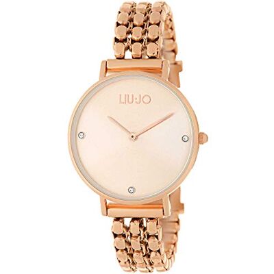 Liu Jo LiuJo Framework TLJ1388 Montre pour femme en acier inoxydable de couleur or rose, étanchéité : 3 bar, diamètre : 32 mm Liu Jo LiuJo Framework TLJ1388 Montre pour femme en acier inoxydable de couleur or rose, étanchéité : 3 bar, diamètre : 32 mm