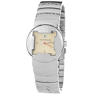 Laura Biagiotti Montre analogique pour femme à quartz avec bracelet en acier LB0050L-03M Laura Biagiotti Montre analogique pour femme à quartz avec bracelet en acier LB0050L-03M