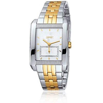 ESPRIT Montre à quartz analogique pour femme avec bracelet en acier inoxydable ES10222002, 33 mm, Bracelet ESPRIT Montre à quartz analogique pour femme avec bracelet en acier inoxydable ES10222002, 33 mm, Bracelet