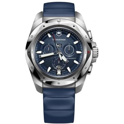 Victorinox Montre V241984 Inox Chrono caoutchouc bleu Victorinox Montre V241984 Inox Chrono caoutchouc bleu