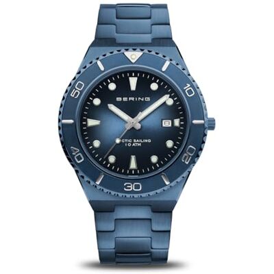 BERING 18940-797 Montre à quartz pour homme Collection Classic avec acier inoxydable et verre saphir BERING 18940-797 Montre à quartz pour homme Collection Classic avec acier inoxydable et verre saphir