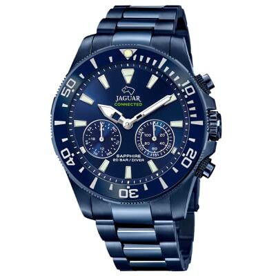 JAGUAR Analogique J930/1, bleu, Bracelet JAGUAR Analogique J930/1, bleu, Bracelet