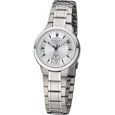 REGENT Montre analogique pour femme avec bracelet en titane 12030097 REGENT Montre analogique pour femme avec bracelet en titane 12030097