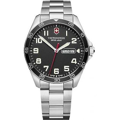Victorinox Field Watch Montre Homme Analogique Quartz avec Bracelet Acier Inoxydable V241849, bracelet Victorinox Field Watch Montre Homme Analogique Quartz avec Bracelet Acier Inoxydable V241849, bracelet