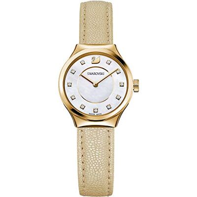 Swarovski Dreamy Montre Mother-of-Pearl, Crème/argenté, sangle Swarovski Dreamy Montre Mother-of-Pearl, Crème/argenté, sangle