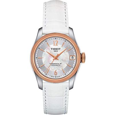 Tissot BALLADE POWERMATIC 80 T108.208.26.117.00 Montre automatique pour femme, Silver Tone, Strap Tissot BALLADE POWERMATIC 80 T108.208.26.117.00 Montre automatique pour femme, Silver Tone, Strap