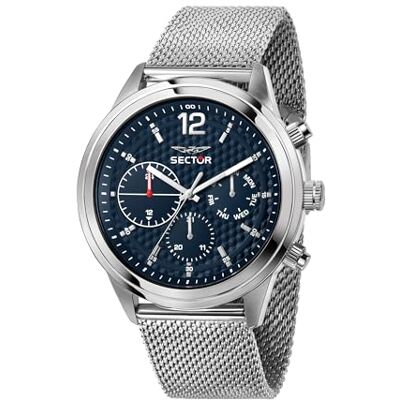 Sector No Limits analogique R3253540003, Argent, 45mm, Bracelet Sector No Limits analogique R3253540003, Argent, 45mm, Bracelet