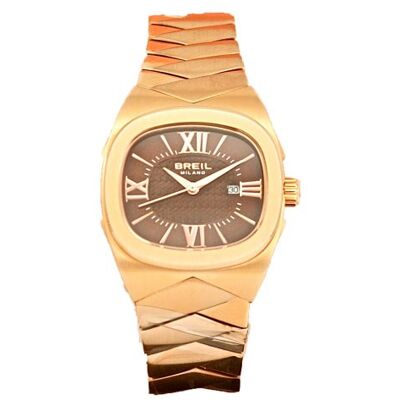 BREIL Milano BW0286 Montre Femme Quartz Analogique Bracelet Acier inoxydable Marron, Marron/Marron, bracelet BREIL Milano BW0286 Montre Femme Quartz Analogique Bracelet Acier inoxydable Marron, Marron/Marron, bracelet