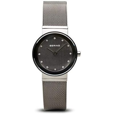 BERING Classic Collection 10126-309 Montre analogique à quartz pour femme avec bracelet en acier inoxydable et verre saphir, argenté, Bracelet BERING Classic Collection 10126-309 Montre analogique à quartz pour femme avec bracelet en acier inoxydable et verre saphir, argenté, Bracelet