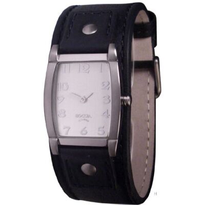 Boccia 3147-02 Montre Femme Quartz Analogique Bracelet Cuir Noir Boccia 3147-02 Montre Femme Quartz Analogique Bracelet Cuir Noir