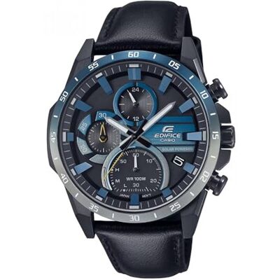 Edifice Casio Watch EQS-940NL-1AVUEF, Noir, bracelet Edifice Casio Watch EQS-940NL-1AVUEF, Noir, bracelet
