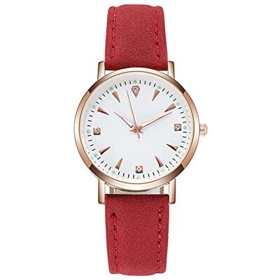 INGRAX Montres 2022 Nouvelle Montre Femmes Mode décontracté Ceinture en Cuir Montres Simple Dames Petit Cadran Quartz Horloge Robe Montres-Bracelets, H INGRAX Montres 2022 Nouvelle Montre Femmes Mode décontracté Ceinture en Cuir Montres Simple Dames Petit Cadran Quartz Horloge Robe Montres-Bracelets, H