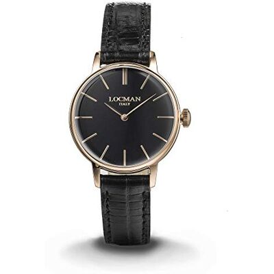 Locman 1960 Montre Lady Solo Temps, Bracelet, Horloge Montre Dame Locman 1960 Montre Lady Solo Temps, Bracelet, Horloge Montre Dame