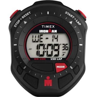 Timex Ironman Montre à quartz numérique unisexe avec chronomètre Timex Ironman Montre à quartz numérique unisexe avec chronomètre
