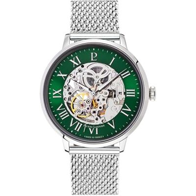Pierre Lannier Montre Automatique Automatic, Vert, 42, bracelet Pierre Lannier Montre Automatique Automatic, Vert, 42, bracelet