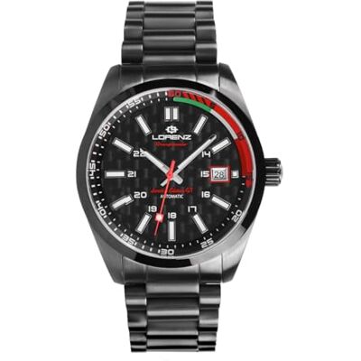 Lorenz Granpremio Limited Edition 030259GT Men's Automatic Stainless Steel Watch with Two Replacement Straps Lorenz Granpremio Limited Edition 030259GT Men's Automatic Stainless Steel Watch with Two Replacement Straps