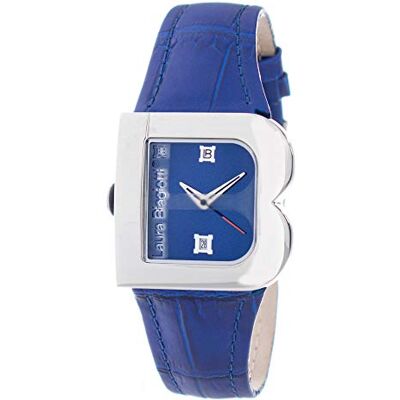 Laura Biagiotti Montre analogique pour femme à quartz avec bracelet en cuir LB0001L-02 Laura Biagiotti Montre analogique pour femme à quartz avec bracelet en cuir LB0001L-02