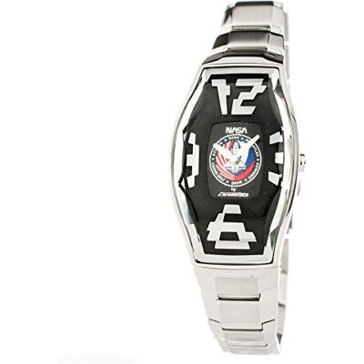 Chronotech CT.6281L/12M Montre Femme Quartz Analogique Bracelet Acier inoxydable Argent, Noir/Argent, One Size, bracelet Chronotech CT.6281L/12M Montre Femme Quartz Analogique Bracelet Acier inoxydable Argent, Noir/Argent, One Size, bracelet