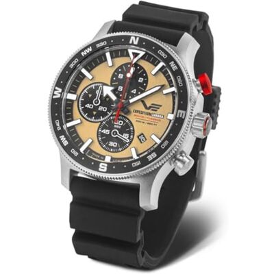 Vostok Europe 598A753 Route of Tuaregs Montre chronographe pour homme édition limitée 500 pièces – 20 ATM Vostok Europe 598A753 Route of Tuaregs Montre chronographe pour homme édition limitée 500 pièces – 20 ATM