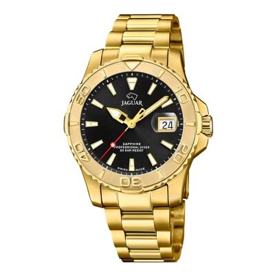 JAGUAR J971 Montre pour homme, Horloge Noir, bracelet JAGUAR J971 Montre pour homme, Horloge Noir, bracelet