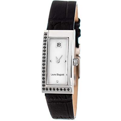 Laura Biagiotti Montre analogique pour femme à quartz avec bracelet en cuir LB0011S-01Z Laura Biagiotti Montre analogique pour femme à quartz avec bracelet en cuir LB0011S-01Z