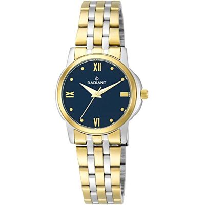 Radiant Montre analogique pour femme à quartz avec bracelet en acier, bleu, bracelet Radiant Montre analogique pour femme à quartz avec bracelet en acier, bleu, bracelet