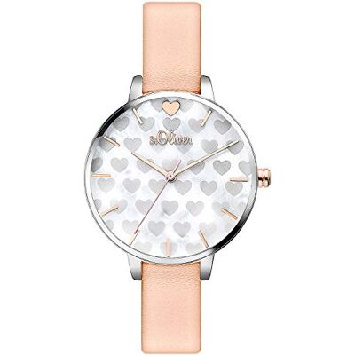 s.Oliver Montre à quartz analogique pour femme s.Oliver Montre à quartz analogique pour femme