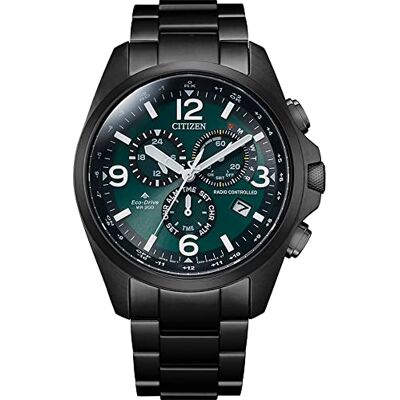 Citizen Montre chronographe Eco-Drive pour homme Promaster Sky, Noir, Bracelet : Citizen Montre chronographe Eco-Drive pour homme Promaster Sky, Noir, Bracelet :