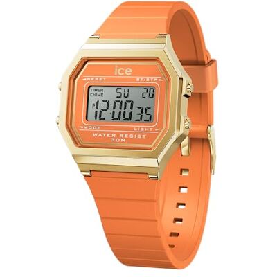 ICE-WATCH ICE digit retro Apricot crush Montre orange pour femme avec bracelet en plastique 022052 (Small) ICE-WATCH ICE digit retro Apricot crush Montre orange pour femme avec bracelet en plastique 022052 (Small)