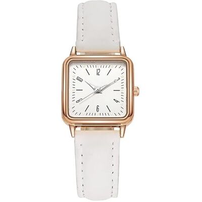 INGRAX Montres Nouvelle Mode Marque de Luxe Dames Lumineux carré décontracté Montre à Quartz Femmes Bracelet en Cuir Robe Montres pour Cadeaux INGRAX Montres Nouvelle Mode Marque de Luxe Dames Lumineux carré décontracté Montre à Quartz Femmes Bracelet en Cuir Robe Montres pour Cadeaux