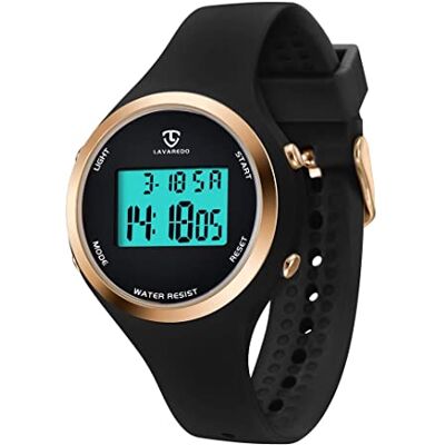 BEN NEVIS Montres pour Enfants, garçons et Filles, Montre numérique de Sport Multifonction étanche avec lumière LED, Alarme, Calendrier et Date pour Enfants, 02-noir, sangle BEN NEVIS Montres pour Enfants, garçons et Filles, Montre numérique de Sport Multifonction étanche avec lumière LED, Alarme, Calendrier et Date pour Enfants, 02-noir, sangle