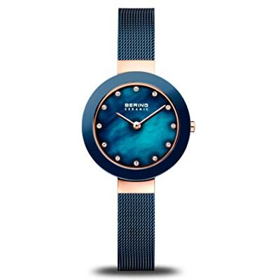BERING Femmes Analogique Quartz Ceramic Collection Montre avec Bracelet en Acier Inoxydable & Verre Saphir 11429-367 BERING Femmes Analogique Quartz Ceramic Collection Montre avec Bracelet en Acier Inoxydable & Verre Saphir 11429-367