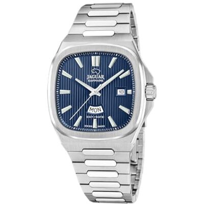 JAGUAR Montre J1049/2 pour hommes, fabriquée en Suisse, en acier inoxydable JAGUAR Montre J1049/2 pour hommes, fabriquée en Suisse, en acier inoxydable