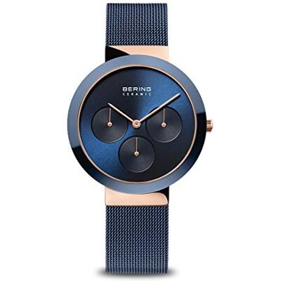 BERING Femmes Analogique Quartz Ceramic Collection Montre avec Bracelet en Acier Inoxydable & Verre Saphir 35036-367 BERING Femmes Analogique Quartz Ceramic Collection Montre avec Bracelet en Acier Inoxydable & Verre Saphir 35036-367