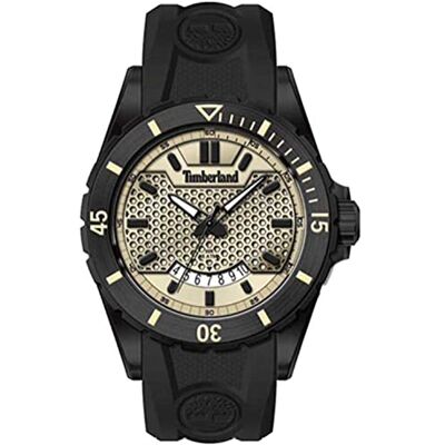 Timberland Medford 15578JSB-14P Montre à quartz analogique pour homme Bracelet en silicone Timberland Medford 15578JSB-14P Montre à quartz analogique pour homme Bracelet en silicone