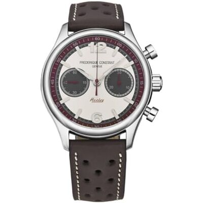 Frederique Constant Frédérique FC-397HSG5B6 Montre automatique Constant, gris, lanière Frederique Constant Frédérique FC-397HSG5B6 Montre automatique Constant, gris, lanière