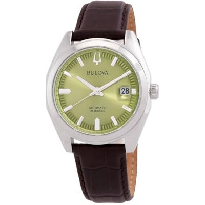 Bulova Montre automatique 96B427, argenté, lanière Bulova Montre automatique 96B427, argenté, lanière