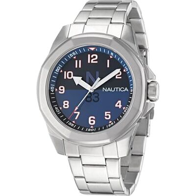Nautica Montre décontractée NAPTBS403, Argenté., Moderne Nautica Montre décontractée NAPTBS403, Argenté., Moderne