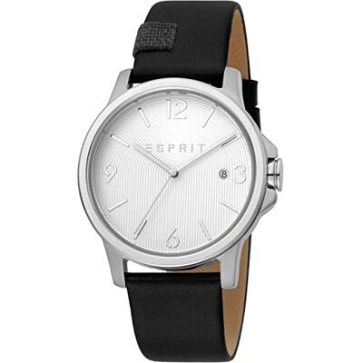 ESPRIT Hommes Analogique-Numérique Automatique Montre avec Bracelet en Cuir S7208561, Multicolore, bracelet ESPRIT Hommes Analogique-Numérique Automatique Montre avec Bracelet en Cuir S7208561, Multicolore, bracelet
