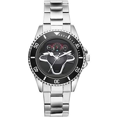 KIESENBERG Montre Homme Cadeau pour Golf 8 GTI Fans Cockpit Compteur de Vitesse Quartz Analogique Montre-Bracelet 21033 KIESENBERG Montre Homme Cadeau pour Golf 8 GTI Fans Cockpit Compteur de Vitesse Quartz Analogique Montre-Bracelet 21033