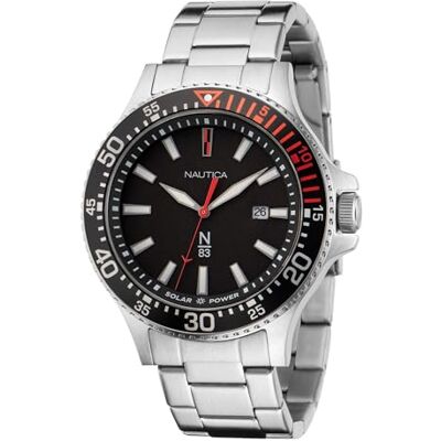 Nautica Cocoa Beach NAPCBF205 Montre classique pour homme Noir, Noir , Classique Nautica Cocoa Beach NAPCBF205 Montre classique pour homme Noir, Noir , Classique