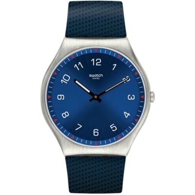 Swatch Hommes Analogique Quartz Suisse Montre avec Bracelet en Caoutchouc SS07S102, sangle Swatch Hommes Analogique Quartz Suisse Montre avec Bracelet en Caoutchouc SS07S102, sangle