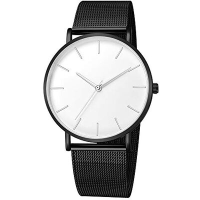 INGRAX Montres Montre Simple Hommes 2022 Mode Ultra Mince Bracelet d'affaires en Acier Inoxydable Maille Ceinture Quartz Montre-Bracelet décontracté clcok INGRAX Montres Montre Simple Hommes 2022 Mode Ultra Mince Bracelet d'affaires en Acier Inoxydable Maille Ceinture Quartz Montre-Bracelet décontracté clcok