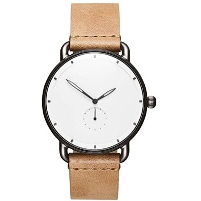 OSOLVE Bracelet en Cuir 2023 Nouvelle Marque Hommes Montres Cadeau Haut de Gamme étanche Sport Montre chronographe Quartz Militaire en Cuir véritable, A, sangle OSOLVE Bracelet en Cuir 2023 Nouvelle Marque Hommes Montres Cadeau Haut de Gamme étanche Sport Montre chronographe Quartz Militaire en Cuir véritable, A, sangle