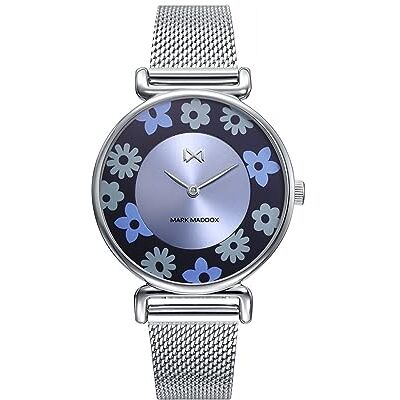 Mark Maddox MM0132 Montre Horloge pour Femme Dame, Argent Métallique, Bracelet Mark Maddox MM0132 Montre Horloge pour Femme Dame, Argent Métallique, Bracelet